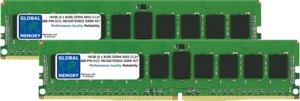 16GB (2x8GB) DDR4 2933MHz PC4-23400 288-PIN ECC REGISTERED RDIMM SERVER RAM KIT - Picture 1 of 1