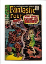FANTASTIC FOUR #66 [1967 VG+] WARLOCK APP!