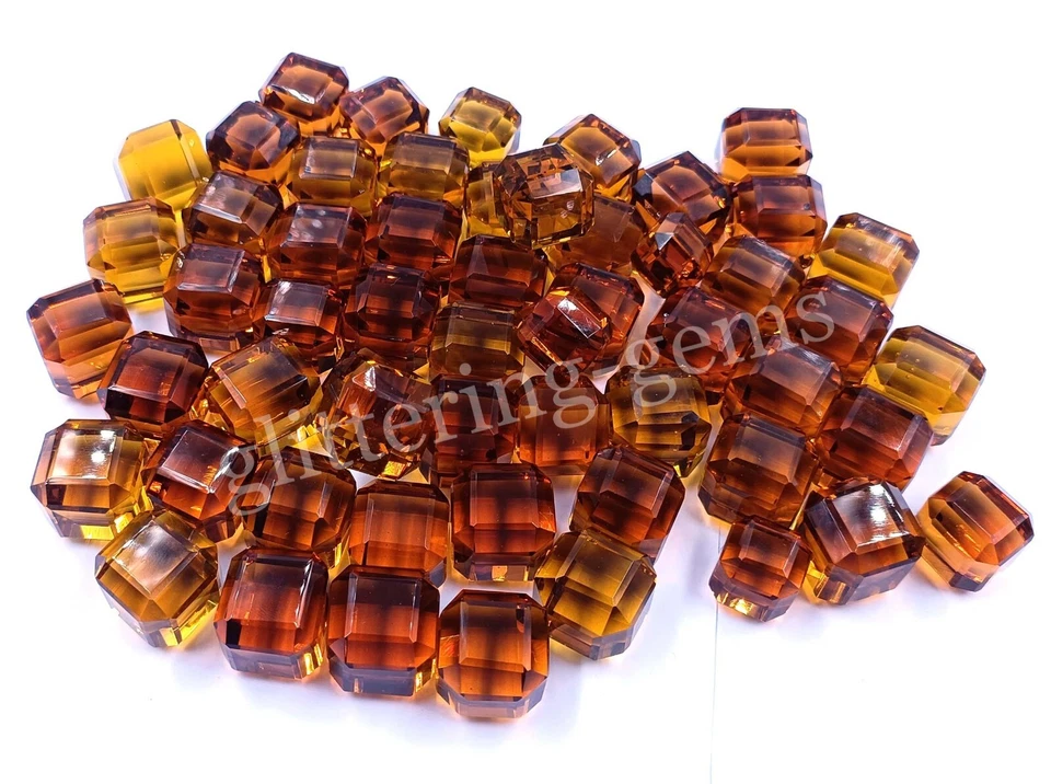 1000 CT Smokey Quartz Lot Cube Cut IGL Certified Transparent Loose Gemstone M25 - Image 1 of 4