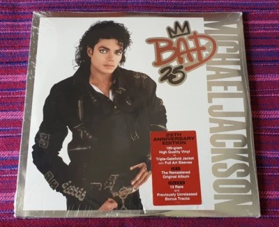 Michael Jackson ~ Bad 25th Anniversary Edition ( Printed in USA ) Lp - Image 1 of 4