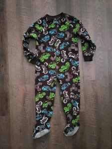 Boys 4T Joe Boxer Vehicle Print One Piece Pjs - Picture 1 of 3