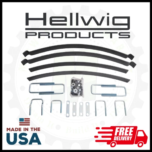 Kit de resorte auxiliar de hoja de diseño especial Hellwig 1909 | Se adapta a Toyota Tundra 07-20 Foto 1 de 2