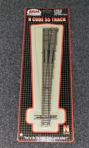 Atlas N Scale 2055  Code 55 #10 RH Turnout - Picture 1 of 2