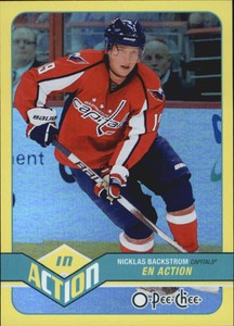 2011-12 (CAPITALS) O-Pee-Chee In Action #A30 Nicklas Backstrom