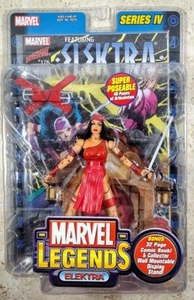 Figura de acción Marvel Legends Elektra Serie IV 4 Toy Biz 2003 NUEVO SELLADO - Imagen 1 de 7