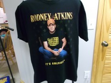 RODNEY ATKINS CONCERT T-SHIRT IT'S AMERICA TOUR XL COUNTRY MUSIC