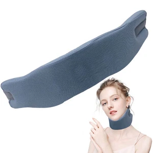 Neck Support Brace Adjustable Cervical Collar Vertebrae and Neck Pressure Relief - Picture 1 of 12