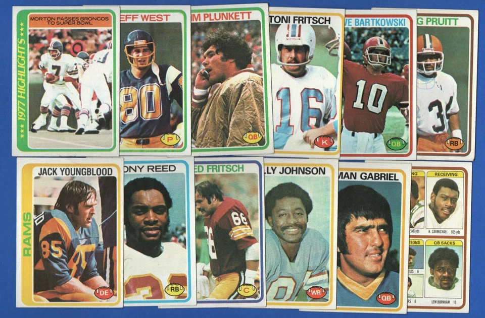 1978 TOPPS NFL FOOTBALL CARD 1-528 SEE LIST - Image 1 of 1