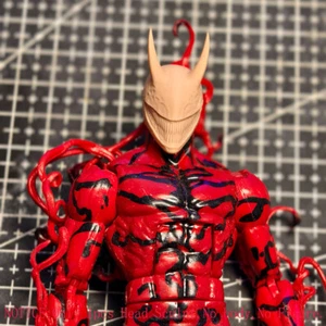 Blank 1/12 Scale Comic Version Daredevil Head Sculpt Unpainted Fit 6" ML Figure - Picture 1 of 4