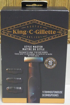 King C. Gillette Style Master Cordless Edge-Trim-Stubble Waterproof Shaver - Image 1 of 2