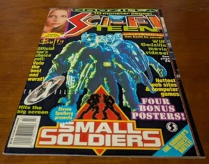 Sci-Fi Teen #1 July 1998 Buffy Godzilla X-Files Armageddon w/ Buffy Poster - Bild 1 von 11