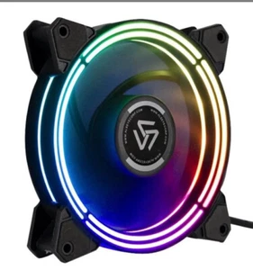 Inter-Tech 120 mm Gehäuse Lüfter RGB (nur als Erweiterung für HALO 3 FAN Set) - Bild 1 von 3