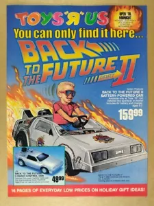 Toys R Us 1989 regalos navideños 16 páginas inserción publicitaria - Imagen 1 de 4