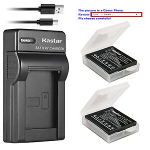 Kastar Battery Slim Charger for Leica BP-DC4 & LEICA C-LUX1 D-LUX2 D-LUX3 D-LUX4