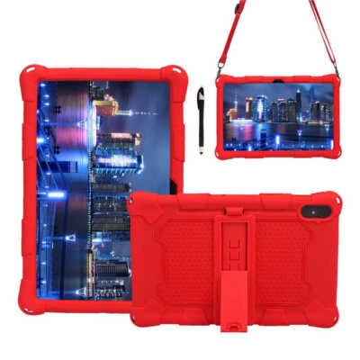 For Samsung Galaxy Tab S7 S8 11.0 Shockproof Heavy Duty Stand Case Cover Strap - Image 1 of 4
