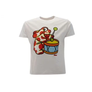 T-Shirt Pimpa Tamburello bianca maglia maglietta originale sottocosto - Picture 1 of 2