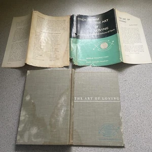 THE ART OF LOVING WORLD PERSPECTIVES Erich Fromm HB Valentine Hippie Book 1960 - Foto 1 di 14