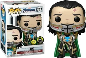 Loki Funko Pop Vinyl #747 Avengers - Endgame Glow In The Dark Exclusive - Picture 1 of 3