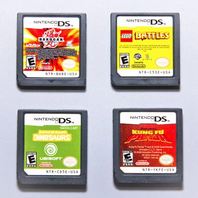 Lote de jogos para Nintendo DS | BAKUGAN / LEGO BATTLES / GIANTS DINOSAURS / KUNG FU PANDA - Imagem 1 de 4