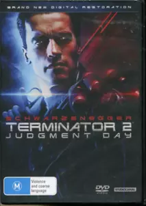 Terminator 2 Judgment Day DVD NEW Region 4 Arnold Schwarzenegger DVD (1991) - Picture 1 of 9