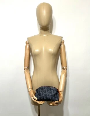 BOLSO MONEDERO VAQUERO AZUL MARINO CHRISTIAN DIOR BY JOHN GALLIANO DE COLECCIÓN Foto 1 de 4