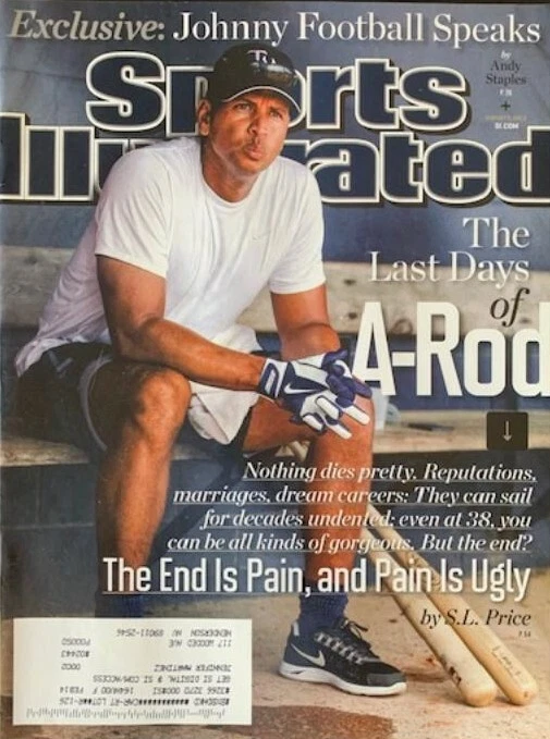 纽约洋基队 Alex "A-Rod" 罗德里格斯体育画报杂志(2013 年 8 月) — 第 1/1 张图片