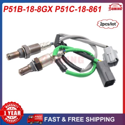 2Pcs New Up&Downstream Oxygen Sensor for Mazda MX-5 Miata 2016-2018 2.0L - Изображение 1 из 4