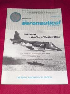 AERONAUTICAL JOURNAL - SEA HARRIER - Jan 1977 - Photo 1 sur 1