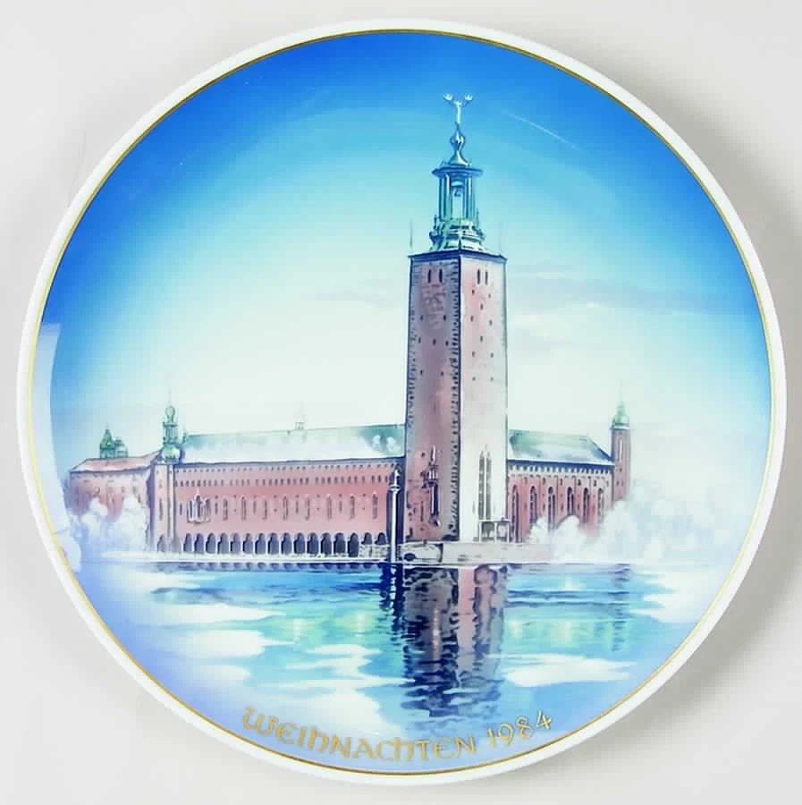 Rosenthal Clásico Rosa Navidad Ayuntamiento de Estocolmo - Sin Caja 79513 Foto 1 de 1