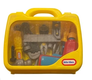 Little Tikes Cassetta Attrezzi con Utensili ~ Trapano, Martello, Chiave, Avvitatori, Livella - Foto 1 di 13