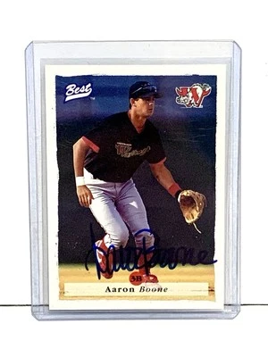 Aaron Boone 1995 Best Autograph #65 - Image 1 of 2