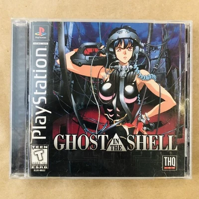 Ghost In The Shell  PS1 CIB W/Manual Black Label PlayStation 1 tested & working - Image 1 of 4