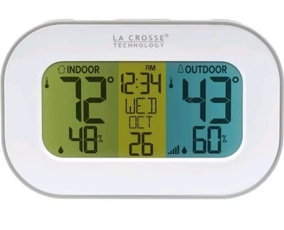 La Crosse Technology 308-148 Wireless Temperature Station with Tri-Color LCD - Image 1 of 4