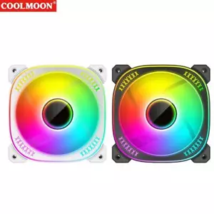 Lüfter 12V 4PIN PWM ARGB CPU Kühler Adressierbar RGB Lüfter für Computergehäuse U - Bild 1 von 20