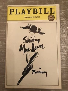 Shirley Maclaine On Broadway Abril 1984 Broadway NOCHE DE APERTURA ¡Juguete! +! - Imagen 1 de 8