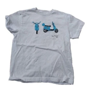 Vintage Paul Frank Tshirt, White Moped, White, Small - Picture 1 of 4