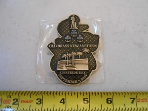 RARE 2016 CPO OFFICER PRIDE DAY CHIEF'S MESS NAVY MILITARY CHALLENGE COIN USN - Picture 1 of 3