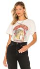 Daydreamer womens Willie Nelson Wild West Show Tour Tee in Dirty White sz S