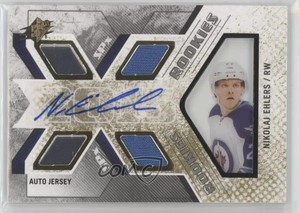 2015-16 SPx Rookie Auto Jersey /399 Nikolaj Ehlers #167 Rookie Auto RC