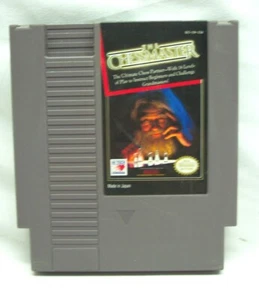Vintage 1990 CHESSMASTER NES VIDEO GAME CART AUTHENTIC ORIGINAL TESTED - Picture 1 of 3