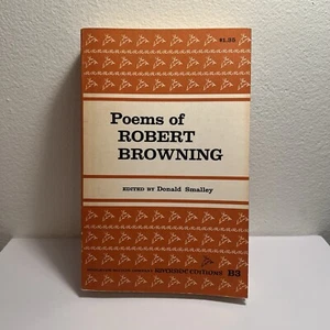 Poems of Robert Browning 1956 Paperback Riverside Edition - Picture 1 of 7
