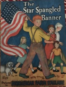 The Star Spangled Banner Hardbook Illustrated by Incri and Parin D'Aulaire - Picture 1 of 8