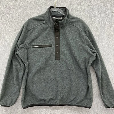 Chaqueta Pullover DRI DUCK Aspen Fleece Mujer Plus 2XL Tapeta a Presión Carbón Foto 1 de 4