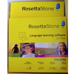 ROSETTA STONE Italian Version 3 Level 1 Italian Language CD Rom - Picture 1 of 4