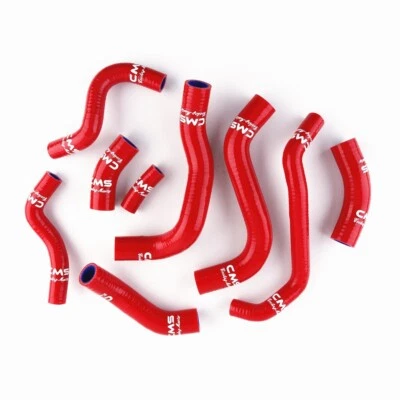 Red Silicone Radiator Water Hose Set for Honda 2008-13 CBR1000RR CBR 1000 RR Foto 1 de 4