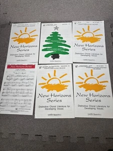 New Horizons Series Sheet Music Lot of 6 Choral Lit for Developing Voices - Picture 1 of 6