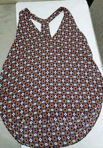 New Three Eighty Two Owen V Neck Racerback Tank Multicolor Size Medium - Picture 1 of 4
