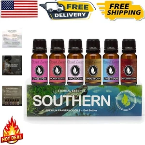 Elevate Your Aromatherapy with 6 Premium Southern Fragrance Oils - 10ML Bottles - Picture 1 of 8