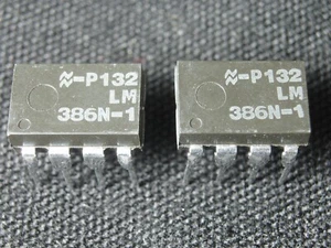 Qty 2: Vintage ~1981~ LM386N-1 for Distortion Overdrive Effects Pedal FuzZ NOS - Picture 1 of 5