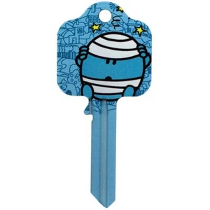 Mr Bump Blank Door Key Ready to Cut Mr Men Official Licenced Product Gift Idea - Picture 1 of 3